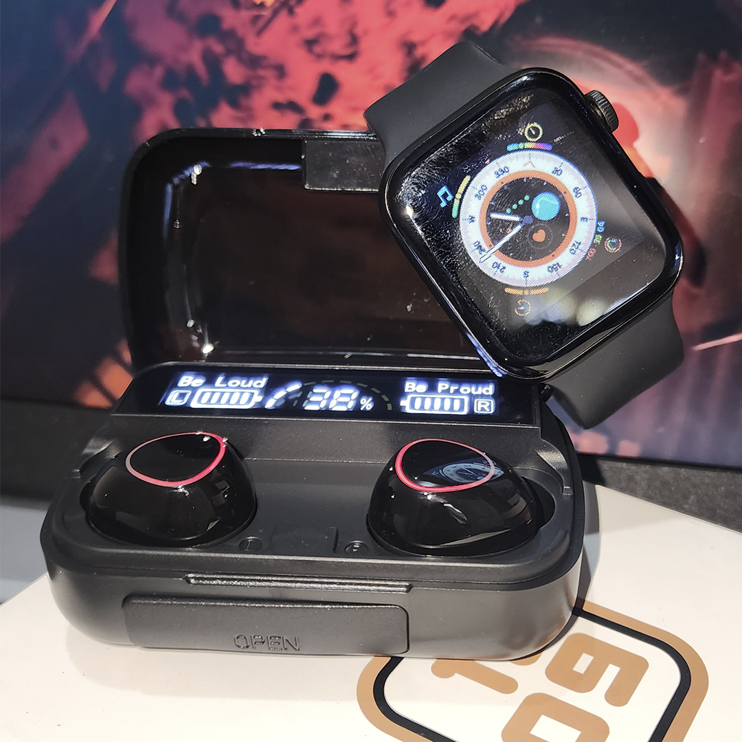 Miniatura 4 de Combo Reloj T500+ Audífono M10